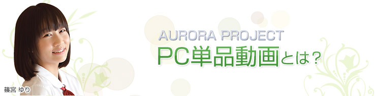PC単品動画とは? オーロラプロジェクト