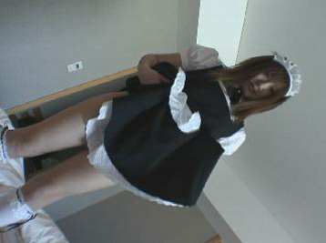 イタイケな娘にメイド服を着せて、ヤリたい放題しましょう。 田咲優花 シーン画像